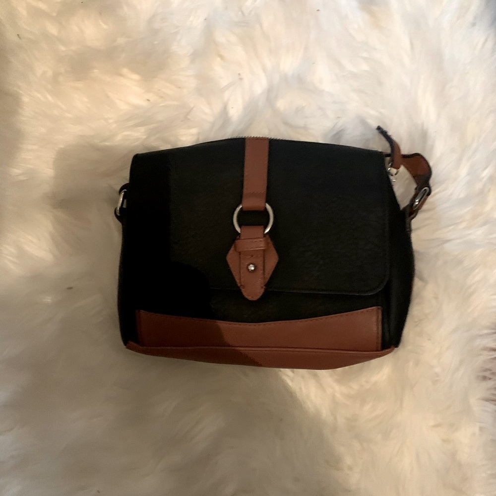 Black and Tan cross body.